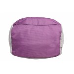 Aqsa ALB54 Stylish Laptop Bag (Purple and Grey)